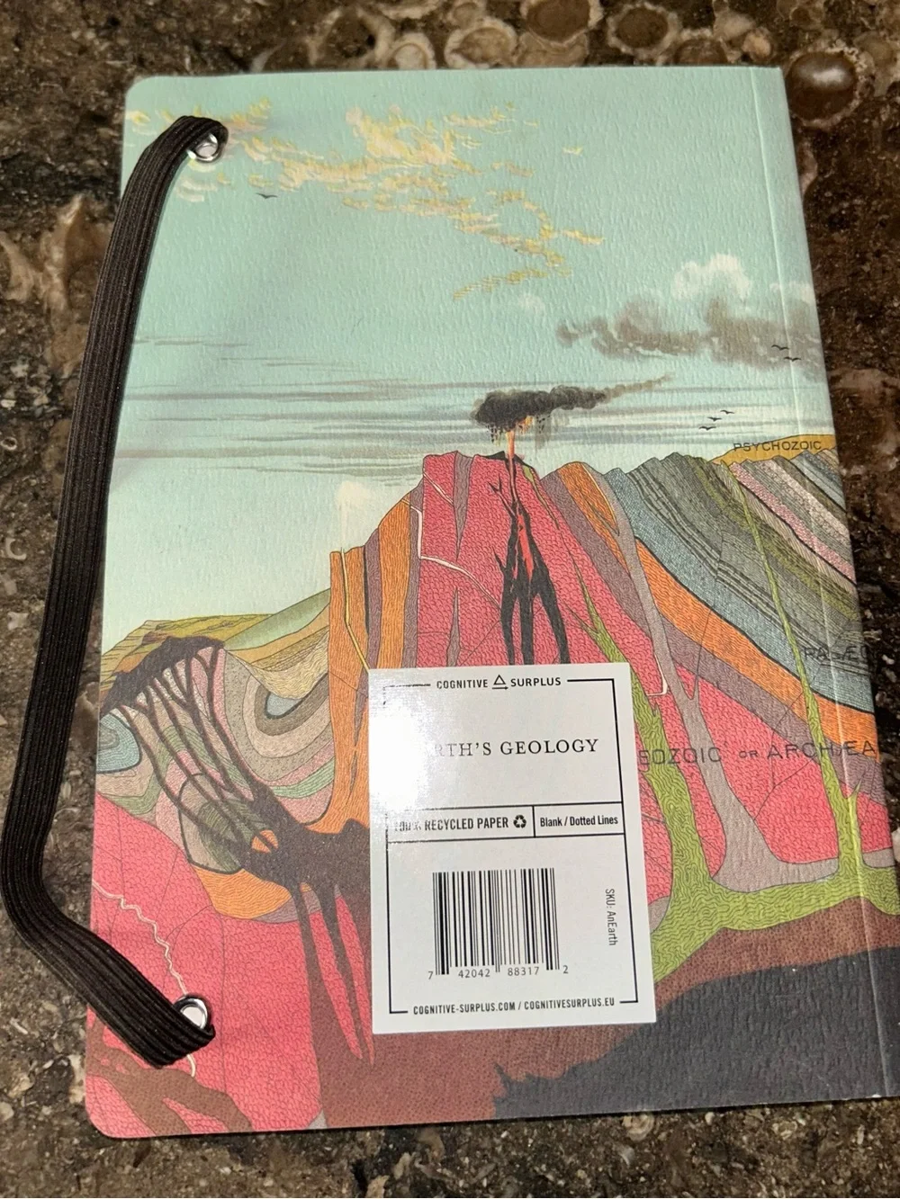 Geology Journal with Elastic Band - Multicolor